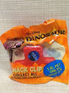  Dinosaur snack clip red ( red ) [Pepsi/ Pepsi ] DINOSAUR SNACK CLIP [Disney/ Disney ] dinosaur sack cease 