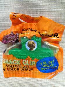  Dinosaur snack clip green ( green ) [Pepsi/ Pepsi ] DINOSAUR SNACK CLIP [Disney/ Disney ] dinosaur sack cease 