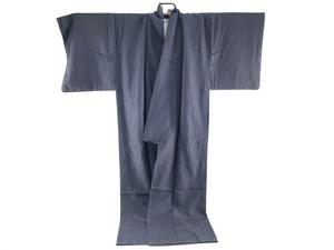   кимоно кимоно Kimono шёлк из Юки шелк 100% натуральный шелк эпонж одноцветный темно-синий серия 