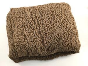  sofa bed cover pokopoko material super stretch Jaguar do weave cotton . Brown 