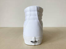 28.5cm 白 ホワイト バンズ スケハイ VANS SK8-HI True White US10.5/28.5cm VN000D5IW00_画像6