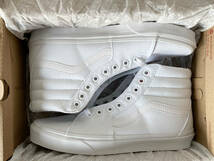 28.5cm 白 ホワイト バンズ スケハイ VANS SK8-HI True White US10.5/28.5cm VN000D5IW00_画像7