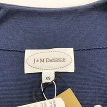 【新品】J&M デヴィッドソン ワンピース 青×黒 XS / 02208_画像4