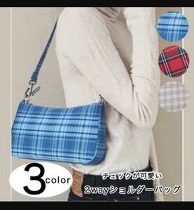 バッグ ショルダーバッグ ハンドバッグ チェック 2way チェックバッグ レディース レディースバッグ チェック