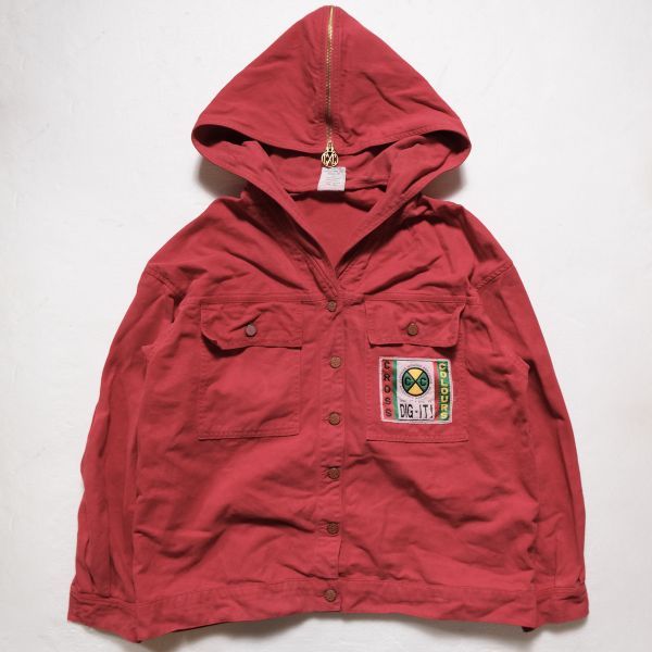 CROSS COLOURS デニムジャケット フード脱着可 USED | クロスカラーズ