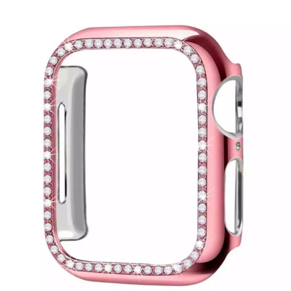 アップルウォッチ40mm おしゃれTPUケース ローズピンク