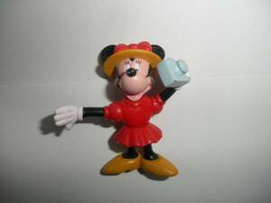 ＠＠非売品　キャラクタードール ◆ディズニー ◆ミニーマウス　◆ミニーちゃん　中古品　フイギュア　