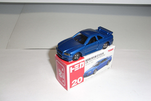 A.★絶版品★新品★赤箱20 日産スカイラインGT-R (R-34)〔極上美品〕（超貴重品）〔価値ある商品〕