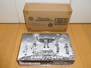 動物戦隊ジュウオウジャー★野生解放ソフビ５体セット　特別彩色版（プレミアムバンダイ）イーグライザー付属