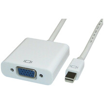 【即決】vodaview MiniDisplayPort to VGA変換アダプタ 白 VV-MDPVGA-W-DO /ミニディスプレイポート_画像1