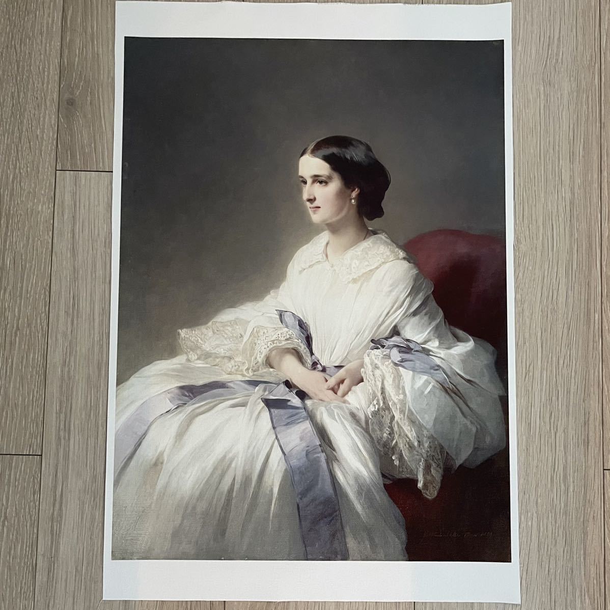 [Livraison gratuite] Winterhalter comtesse Olga impression sur toile 307x413 Franz Winterhalter peinture occidentale peinture russe Portrait, ouvrages d'art, peinture, autres