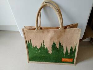 [ new goods unused ] west Germany steel not for sale flax tote bag chain saw . industry outdoor forest eko jute 