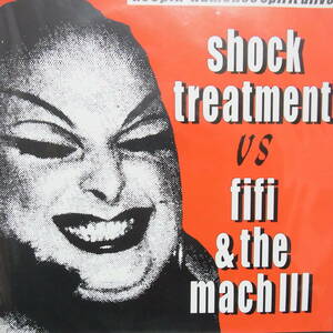 アナログ 7INCH EP ● 輸入盤～Shock Treatment vs Fifi & The Mach III- Keepin' Ramones Spirit Alive~レーベル:No Tomorrow NT018