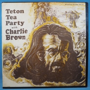 ■BROADSIDEレコ! 1967年! ★CHARLIE BROWN/TETON TEA PARTY★ACID ARCHVES FOLK HIPPIE! オリジナル名盤■