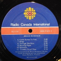 ■カナダSSW! RADIO CANADA INTレコ! ★BRUCE MURDOCH★オリジナル名盤■_画像3