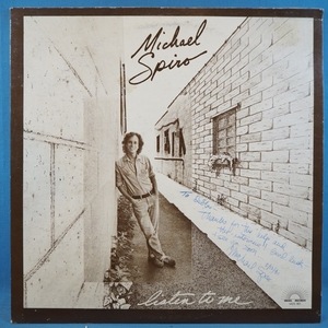 ■MIDASレコ! サインあり! ★MICHAEL SPIRO/LISTEN TO ME★1977年! オリジナル名盤■