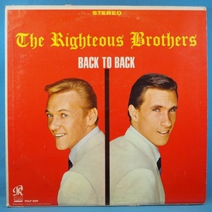 ■PHILLES!★RIGHTEOUS BROTHERS/BACK TO BACK★送料無料(条件有り)３千枚＋出品中!★オリジ名盤■