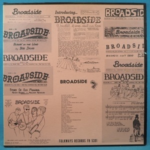 ■白プロモ!BOB DYLAN,HAPPY TRAUM!★BROADSIDE BALLADS VOL.1★送料無料(条件有り)３千枚＋出品中!★名盤■