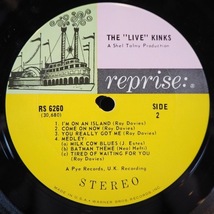 ■3色ラベ!REPRISE!★KINKS/LIVE KINKS★送料無料(条件有り)３千枚＋出品中!★オリジ名盤■_画像3