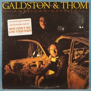 ■STICKER付き!★GALDSTON&THOM/AMERICAN GYPSIES★送料無料(条件有り)３千枚＋出品中!★オリジ名盤■