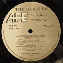 ■UK-AUDIOFIDELITY! ２枚組!★BEATLES/HISTORIC SESSIONS★送料無料(条件有り)３千枚＋出品中!★名盤■_画像3