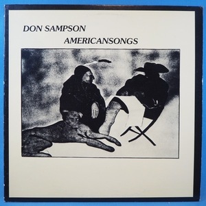 ■REVOLVERレコ!★DON SAMPSON/AMERICANSONGS★送料無料(条件有り)３千枚＋出品中!★オリジ名盤■