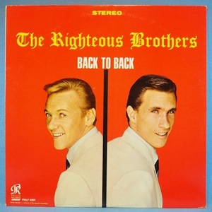 ■PHILLES!PHIL SPECTOR!美盤!★RIGHTEOUS BROTHERS/BACK TO BACK★送料無料(条件有り)多数出品中!★オリジ名盤■