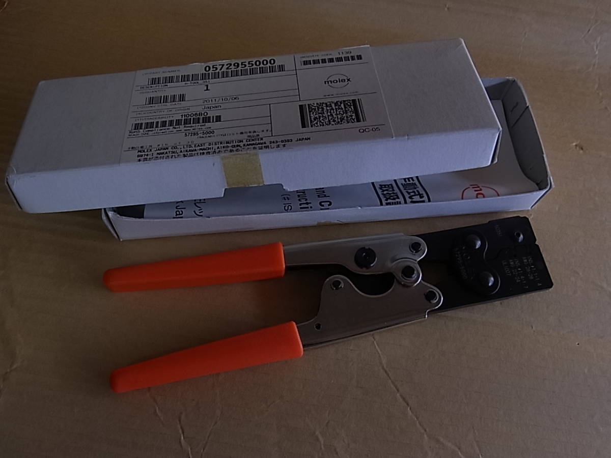 モレックス(molex) 手動圧着工具 JHTR1031C 値下げ販売中