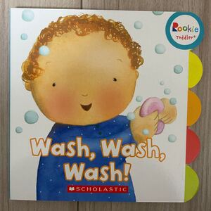 英語絵本 しかけ絵本 wash!wash!wash!