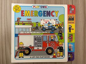英語絵本 しかけ絵本 Playtown: Emergency