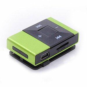 [ green ] new goods music MP3 player SD card type charge cable attaching 