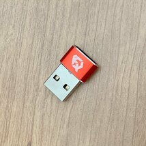 USB Type C ケーブル → USB端子 （Type-A） に変換する アダプター ｘ3 【シルバー】_画像7