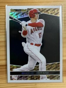 最新 2021 Topps Chrome Update Series 大谷翔平 Black Goldリフラクターカード No.BGC-13