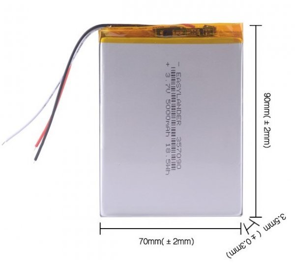 ヤフオク! -3.7v リチウムポリマー電池の中古品・新品・未使用品一覧