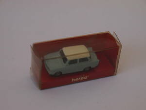 herpa 1/87 Trabant 601 S Limousine（light blue/white） レア車種