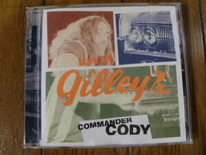 【CD】COMMANDER CODY / LIVE AT GILLEY'S 2000 Q RECORDS ATLANTIC ヒルビリー・ブギー、ウェスタン・スウィング、カントリー