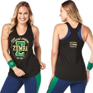 ZUMBAウェアヨガエアロダンスタンクトップ M