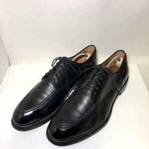 即決 美品 REGAL リーガル 26.5cm メンズ レザーシューズ ブラック 黒 革靴 ビジネスシューズ Uチップ 本革