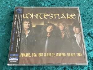 ★新品未開封★Alive The Live★ホワイトスネイク★2CD★ライヴ 1984/1985★帯付★リマスター★WHITESNAKE★LIVE USA 1984/BRAZIL 1985★