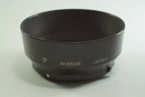 RBフ148【送料無料 外観 並品 使用可能】Nkon NIKON 50／2 F 50mm F2 5cm F2 メタルフードニコン レンズフード RBフ148