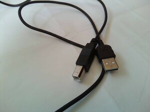 USBケーブル USB2.0 長さ約1.0m Aタイプ-Bタイプ★ 定形外送料140円可