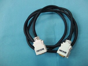 SOLID CABLE D terminal cable video cable length 1.5m outside fixed form postage 210 jpy possible 