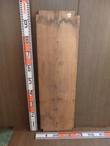 s2020356 ヴィンテージ木材●古民家材木●約96cm×29.7cm×厚2.3cm