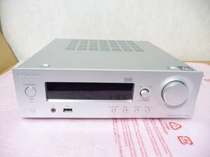 * exhibition goods Onkyo ONKYO amplifier INTEC R-N855(S) [ network receiver /Wi-Fi/ high-res correspondence /Bluetooth/ silver ] stock last 1 point limit 