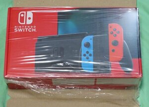 未開封新品 Nintendo Switch ネオンレッド 新型 本体 / 任天堂 ニンテンドースイッチ Switch 店舗印なし