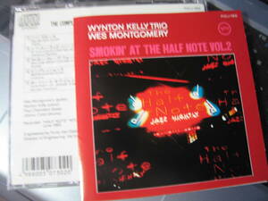 無傷国内CD ウェス・モンゴメリー Wes Montgomery 完全版ハーフノート Smokin' At The Half Note Vol2/x 