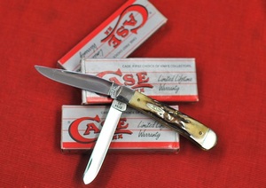 Box No.175 Case No.5254SS XXTrapper ・ Clip and Spey Blades ・ Closed:4-1/8” ・Genuineーstag Handle