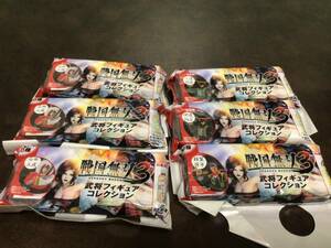 ①①新品★戦国無双3 武将フィギュアコレクション 石田三成×3 伊達政宗×２ 雑賀孫市×1 計6点セット