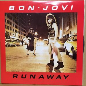 12' ultra rare record BON JOVI / RUNAWAY