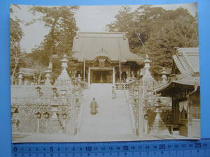 (B29) 写真 古写真 戦前 遠州 秋葉山神社 ?